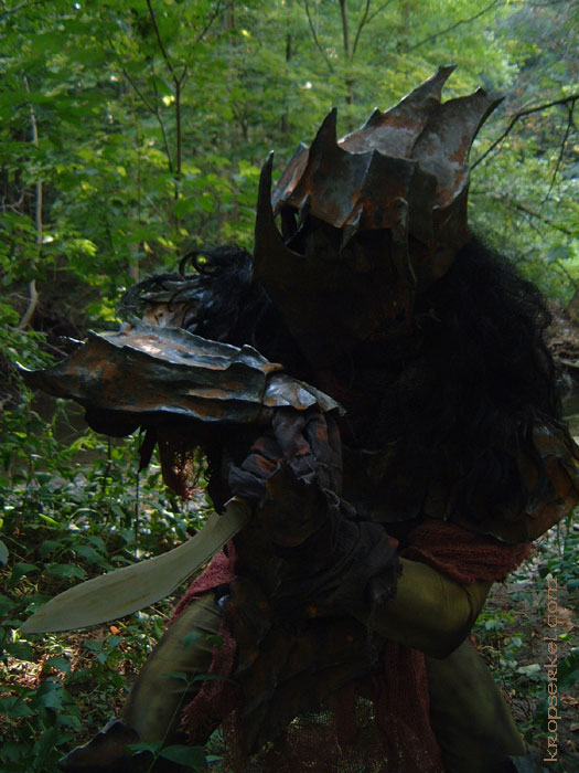Kropserkel: Orc helmets and masks